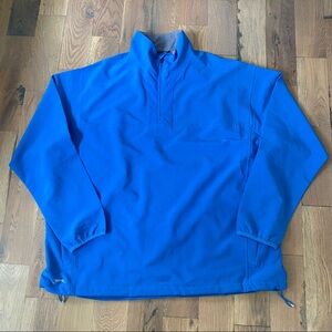 Slazenger Royal Blue Pullover 1/4 zip Jacket Size XXL 2XL